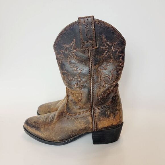 Ariat Kids Heritage Western Boots Size 10 - Picture 1 of 13